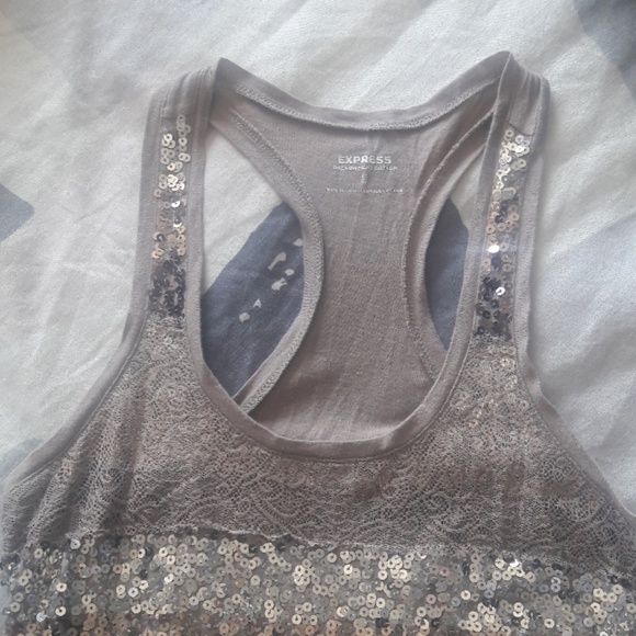 Express sparkle tank top - Picture 2 of 2